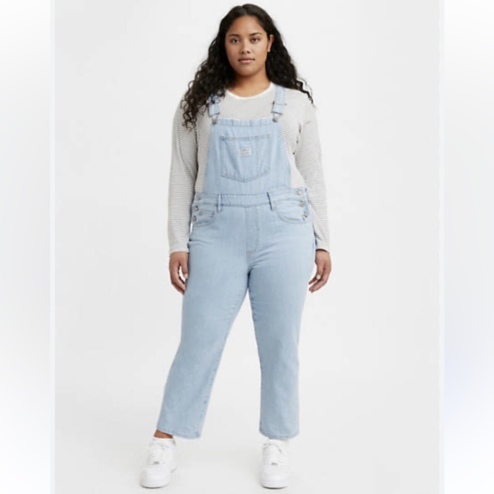 Levi’s Everyday Denim Womens Bib Overalls 169590003 Size 24 W
